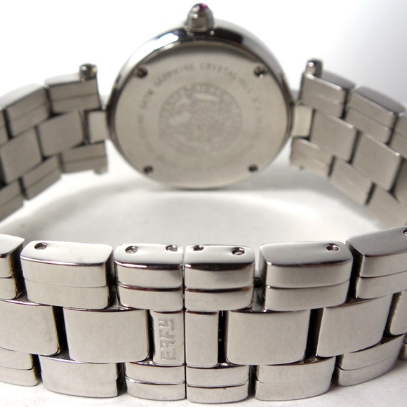 Pink Sapphire Diamond 3.28 Tcw Unisex Luxury Watch main image 4